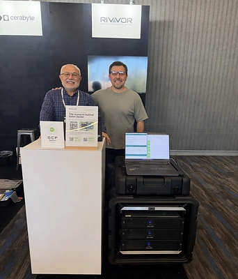 Dr. Timour Paltachev (CSO) and Nazym Paltachev (CEO) at Rivvor Technologies. Dr. Timour Paltachev (CSO) and Nazym Paltachev (CEO) at Rivvor Technologies.