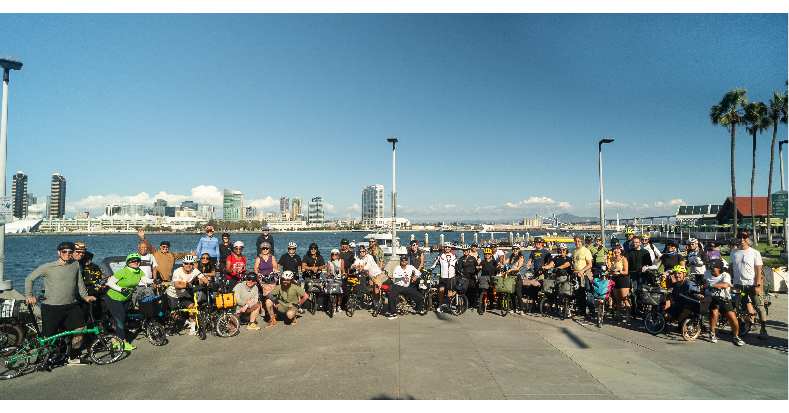 Amtrak Pacific Surfliner and Brompton Bicycle Host Over 75 Cyclists Car-Free From Los Angeles to San Diego