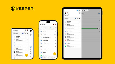Keeper Security's Redesigned iOS Vault Features Liquid Glass and iPhone Duo Support