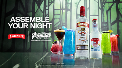 Smirnoff is helping fans “Assemble Your Night” with "Avengers: Doomsday" -inspired cocktails, a movie ticket giveaway and dropping clues for a Super House Party 