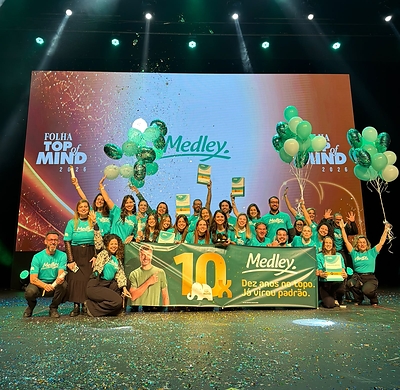 Medley conquista 10º Top of Mind da Folha de S. Paulo consecutivo e consolida sua posição como marca mais lembrada em genéricos