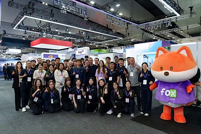 Fox ESS team photo at All Energy 2026