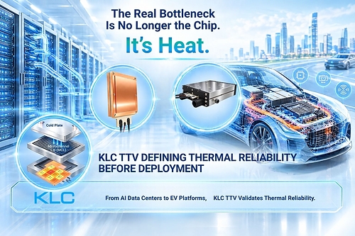 KLC TTV (Thermal Test Vehicle) Technology -A Crystal Blue Future: Chip Heat Dissipation and EV Thermal Management