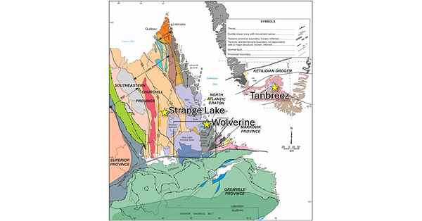 SAGA Metals Positions Wolverine Heavy REE Project Alongside Strange Lake and Tanbreez in Geological Peer Comparison