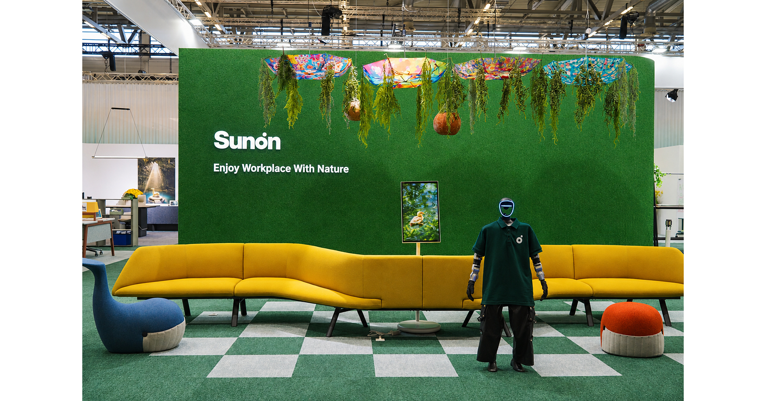 Sunon at ORGATEC 2026: @Sunon @AI @Nature -- Reimagining the Future of Work