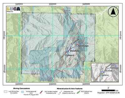 newswire.ca - Luca Mining Corp. - Luca Intersects 19 Metres of 6.3 g/t Gold Equivalent from the Creston Vein at Tahuehueto Mine