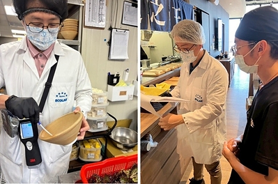 阿爾法餐飲集團導入藝康「科學守護」方案，透過清潔消毒產品、標準化作業流程與人員教育訓練，持續強化門市清潔衛生管理。