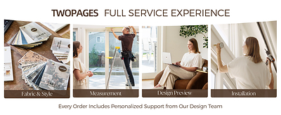 How TWOPAGES Connects Craftsmanship and Service to Simplify Custom Window Treatments