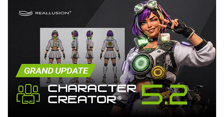 The Future of AI 3D Character Workflows: Reallusion CC 5.2 Turns Meshes into Living Characters