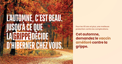 La grippe n'est pas qu'un mauvais rhume! L'Association pulmonaire du Québec rappelle l'importance de se faire vacciner cet automne