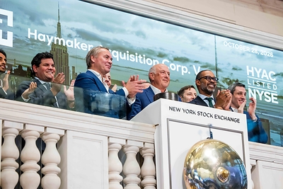 Haymaker Acquisition at NYSE on Oct. 28 Haymaker Acquisition at NYSE on Oct. 28