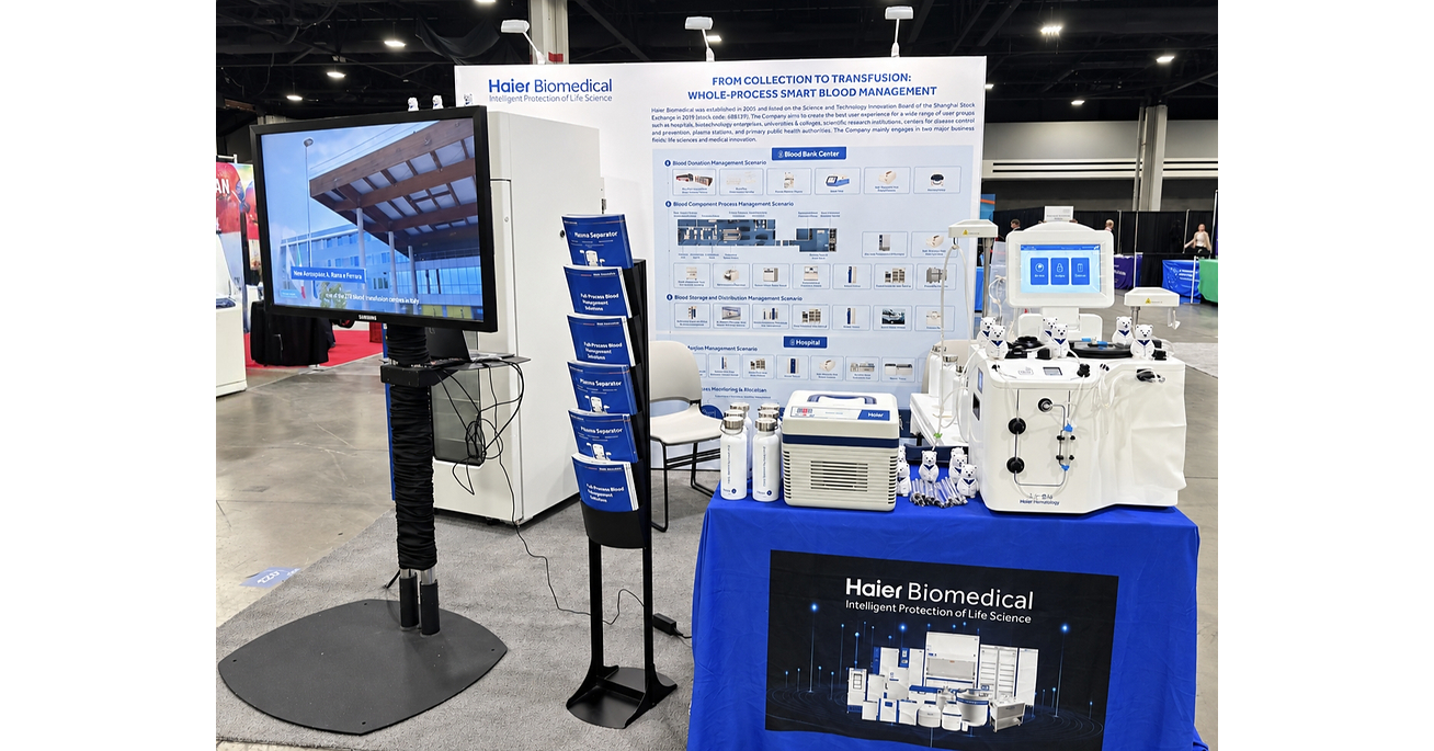 Haier Biomedical Brings Blood Management and Pharmaceutical Cold Storage Expertise to AABB and ISPE 2026
