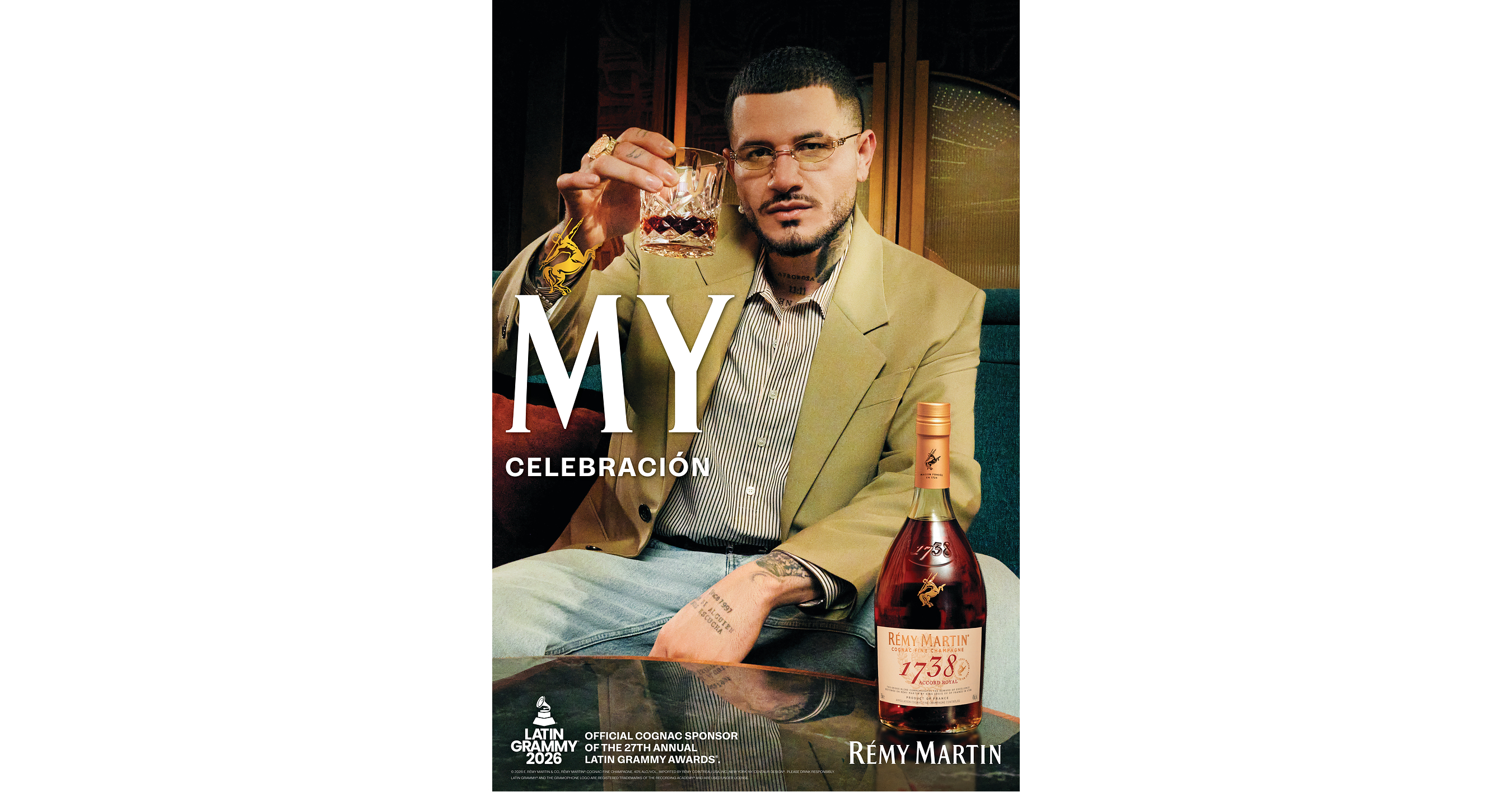 RÉMY MARTIN MARKS ITS DEBUT AS THE OFFICIAL COGNAC OF THE 2026 LATIN GRAMMY AWARDS®, CELEBRATING THE PEOPLE AND MILESTONES THAT DEFINE LATIN MUSIC