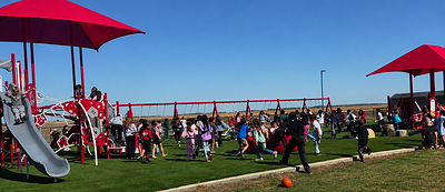 Rivercrest Celebrates New Inclusive Playground Where Every Child Can Play