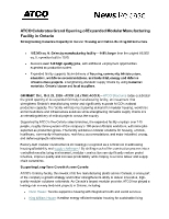 Grand Opening of Expanded Modular Manufacturing Facility in Ontario