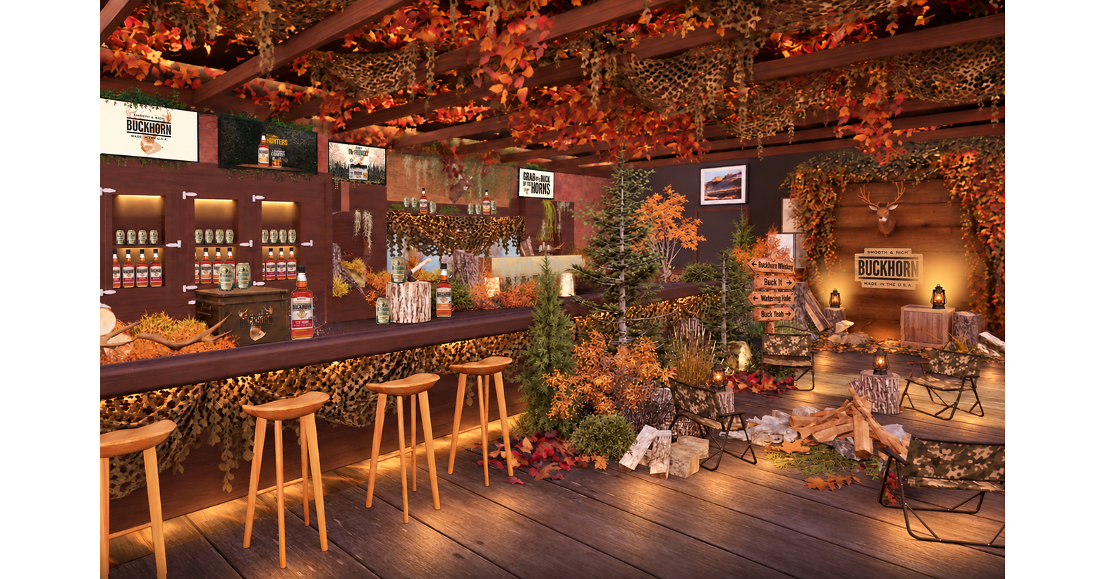 THE HUNT IS ON: BUCKHORN WHISKEY BRINGS A TASTE OF THE WILD TO CHICAGO AND ATLANTA