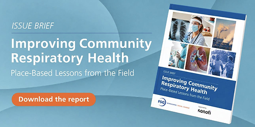Improving Community Respiratory Health Issue Brief Improving Community Respiratory Health Issue Brief