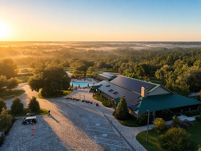Florida’s Black Prong Resort Completes 203 kW Solar Installation, Offsetting Nearly 75% of Its Electricity Consumption