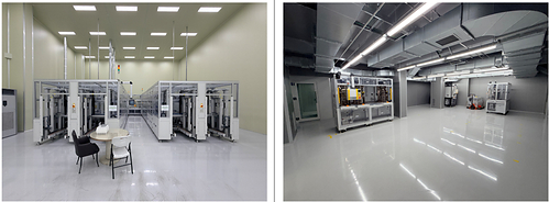 Image: Installation of the Degassing & EOL Equipment in the Formation Process Clean Room & Pilot Manufacturing Equipment for the Tabless 21700 Cylindrical Line Image: Installation of the Degassing & EOL Equipment in the Formation Process Clean Room & Pilot Manufacturing Equipment for the Tabless 21700 Cylindrical Line