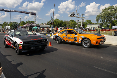 A SIXPACK-powered Dodge Charger showdown that began on iconic Woodward Avenue in Metro Detroit will finish up in the desert with the crowning of an overall Direct Connection Grudge Match champion at the Mopar NHRA Las Vegas Nationals powered by Dodge on October 31.