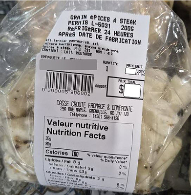 Fromage en grains Fromage en grains