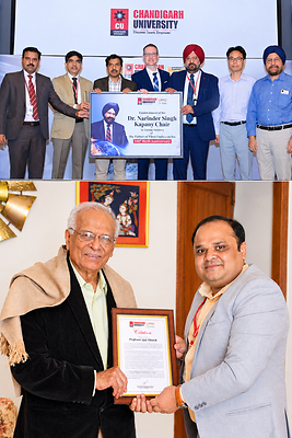 Chandigarh University Commemorates 'Father of Fibre Optics' Dr. Narinder Singh Kapany's 100th Birth Anniversary with In…