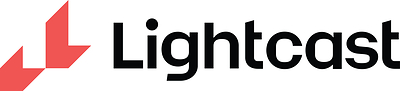 Lightcast logo with white background.