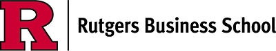 Rutgers Business School logo.