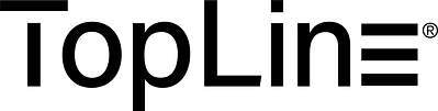 TopLine logo in black