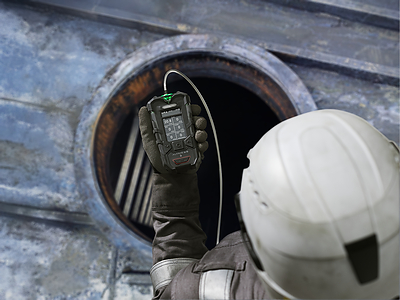 The ALTAIR io 6 Multigas Detector is the newest addition to the MSA Connected Work Platform. This six-gas detector is ideal for confined space monitoring and sampling applications, and is MSA’s first cellular-connected gas detector featuring an integrated pump. Additionally, it features MSA’s XCell® sensors; has a large, highly visible screen; a removable, rechargeable external battery; and is small enough for handheld use or to wear.