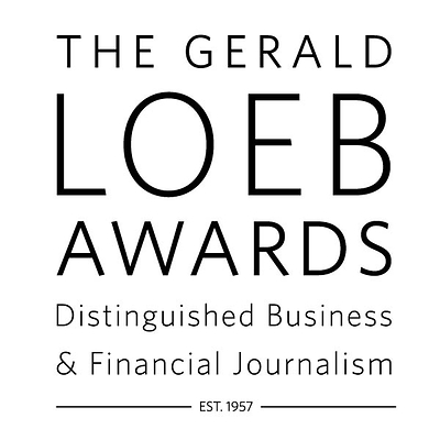 The Gerald Loeb Awards are the most prestigious honor in business journalism in the United States. They were established in 1957 by the late Gerald Loeb, a founding partner of E.F. Hutton. Loeb had a deep appreciation for the significant role that journalists fulfill in society and created the awards to encourage and support reporting on business and finance that will inform and protect both the private investor and the public. The Loeb Foundation is a 501(c)(3) nonprofit organization. The Gerald Loeb Awards are the most prestigious honor in business journalism in the United States. They were established in 1957 by the late Gerald Loeb, a founding partner of E.F. Hutton. Loeb had a deep appreciation for the significant role that journalists fulfill in society and created the awards to encourage and support reporting on business and finance that will inform and protect both the private investor and the public. The Loeb Foundation is a 501(c)(3) nonprofit organization.