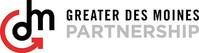 (PRNewsfoto/Greater Des Moines Partnership)  2026 REGIONAL SUMMIT TO SPOTLIGHT TRENDS SHAPING GREATER DES MOINES GDMP Logo horizontal RGB Logo